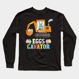 Eggs Cavator Long Sleeve T-Shirt